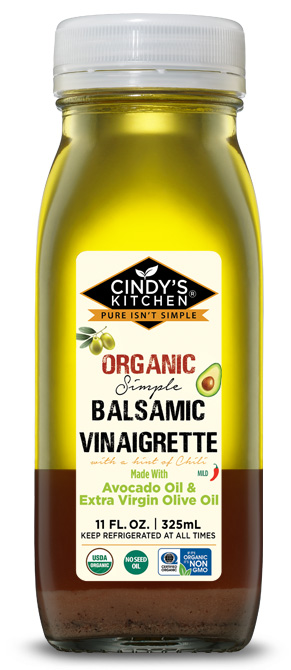 Organic Simple Balsamic Vinaigrette Made with Avocado Oil & Extra Virgin Olive Oil  Logo